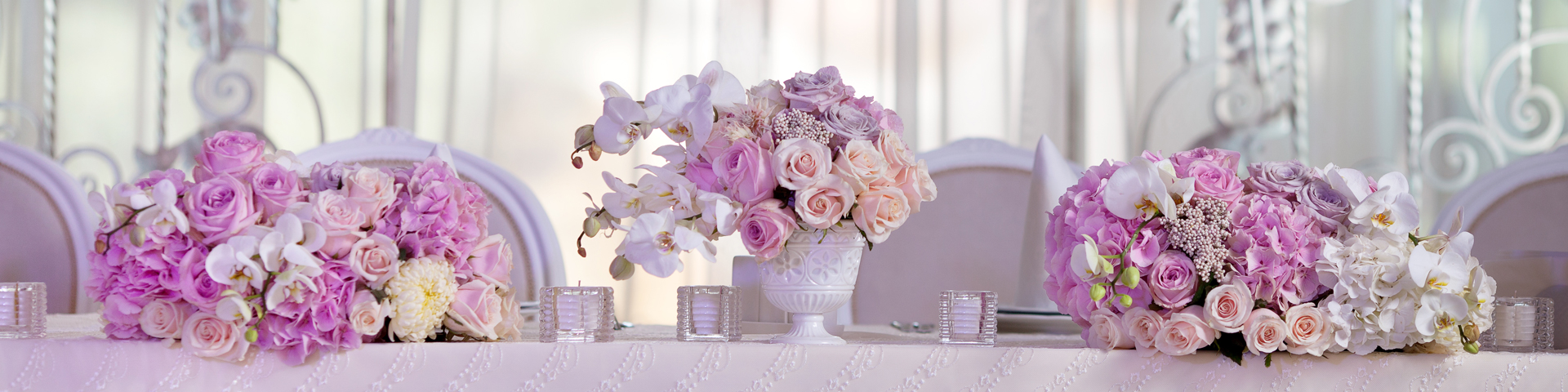 flowers in centerpiece