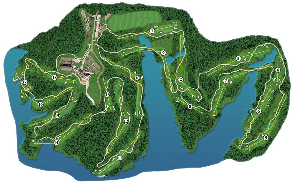 full course layout
