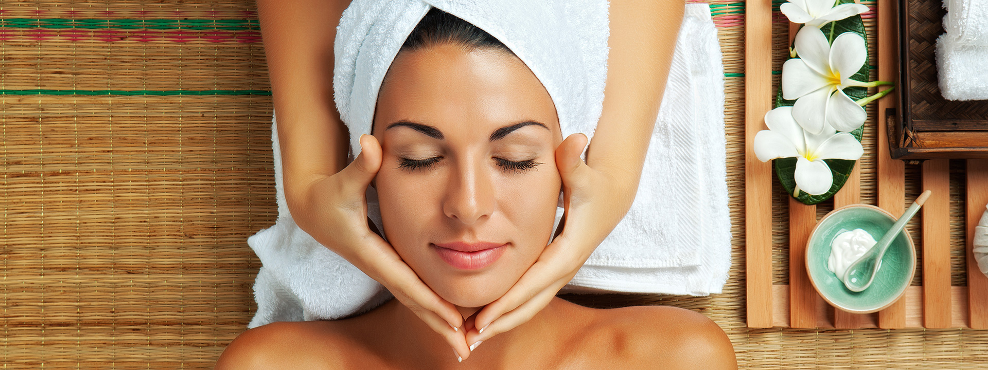 woman at spa