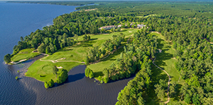 view of golf course